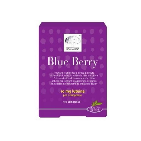 New Nordic Blue Berry 120 Compresse