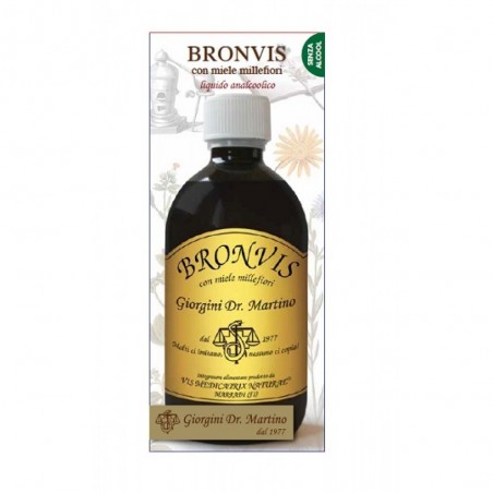 Dr. Giorgini Ser-vis Bronvis Con Miele Millefiori 500 Ml