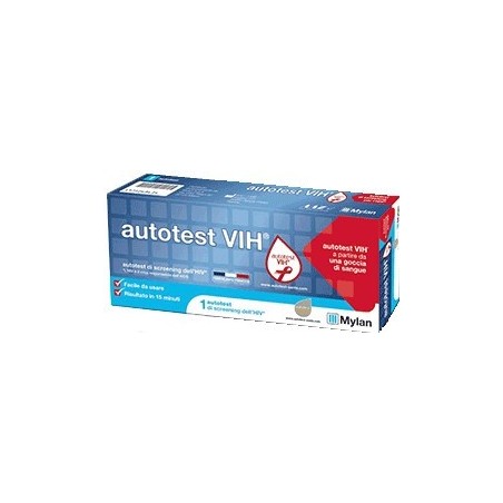 Viatris Italia Autotest Vih Screening Dell'hiv Contiene 1 Autotest + Soluzione + Bisturi + Cerotto + Garza + Salvietta Disinfett