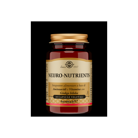 Solgar It. Multinutrient Neuro-nutrients 30 Capsule Vegetali