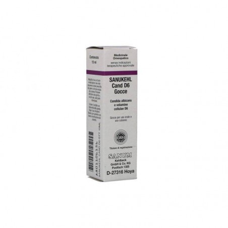 Sanum-kehlbeck Gmbh & Co. Kg Sanukehl Cand D6 Gocce 10 Ml