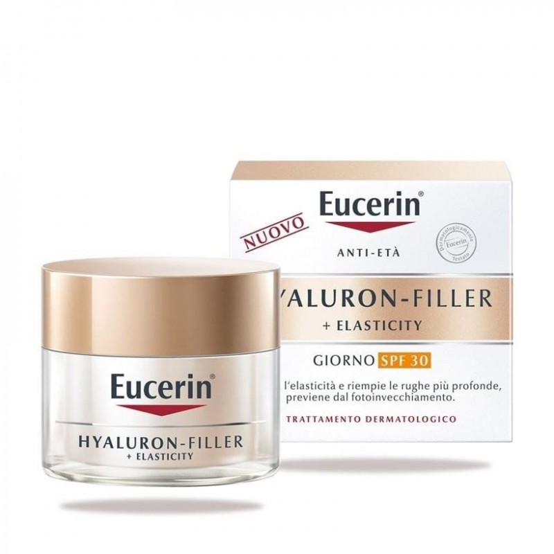 Beiersdorf Eucerin Hyaluron-filler + Elasticity Crema Giorno Spf30 50 Ml