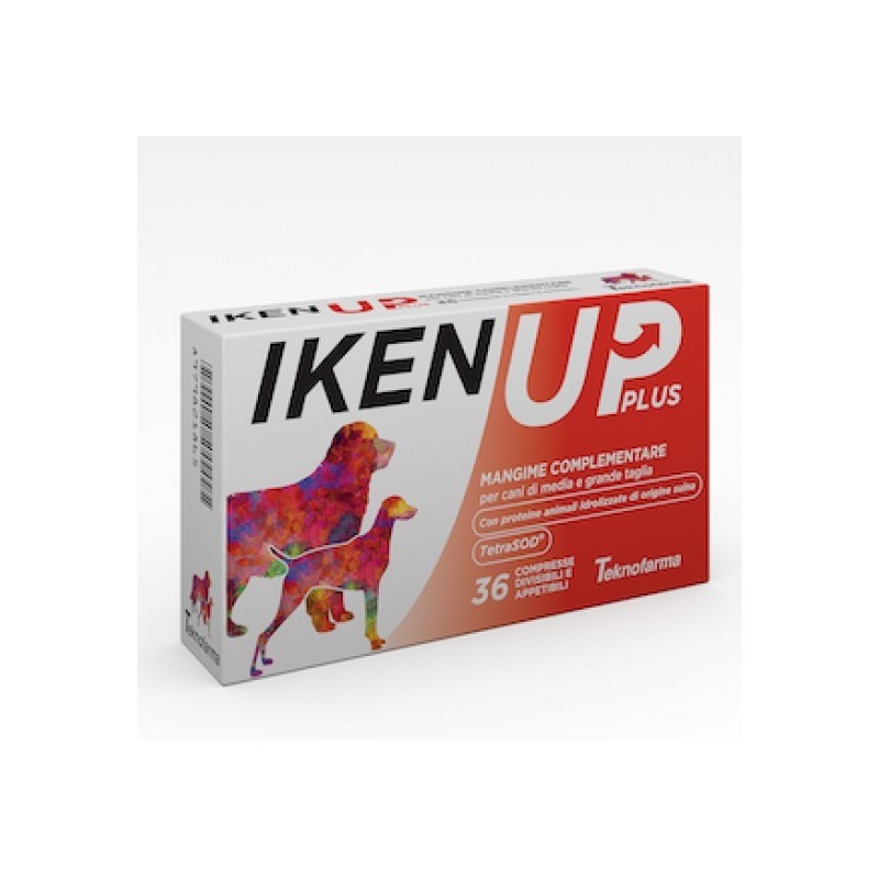 Teknofarma Iken Up Plus Cani Media Grande Taglia Scatola 36 Compresse