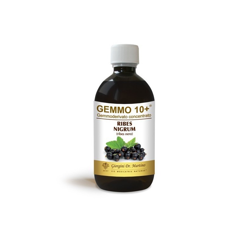 Dr. Giorgini Ser-vis Gemmo 10+ Ribes Nero 500 Ml Liquido Analcolico