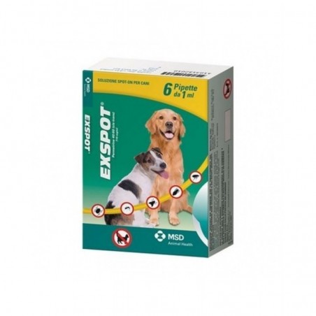 Msd Animal Health Exspot 715 Mg/ml Soluzione Per Spot On Per Cani