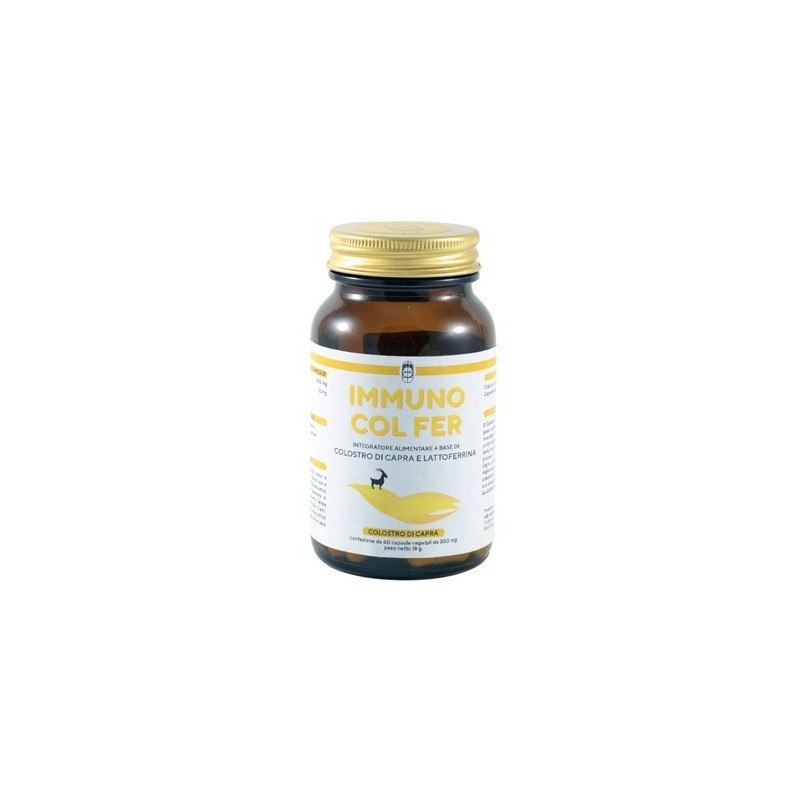 Punto Salute E Benessere S Immuno Col Fer Colostro Di Capra 60 Capsule Vegetali