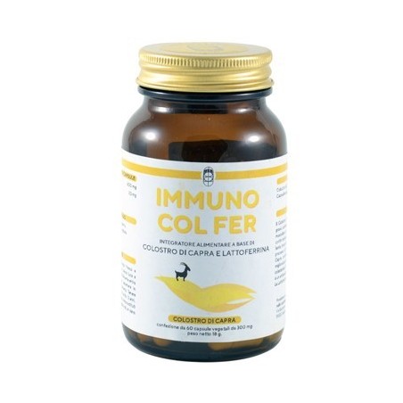 Punto Salute E Benessere S Immuno Col Fer Colostro Di Capra 60 Capsule Vegetali