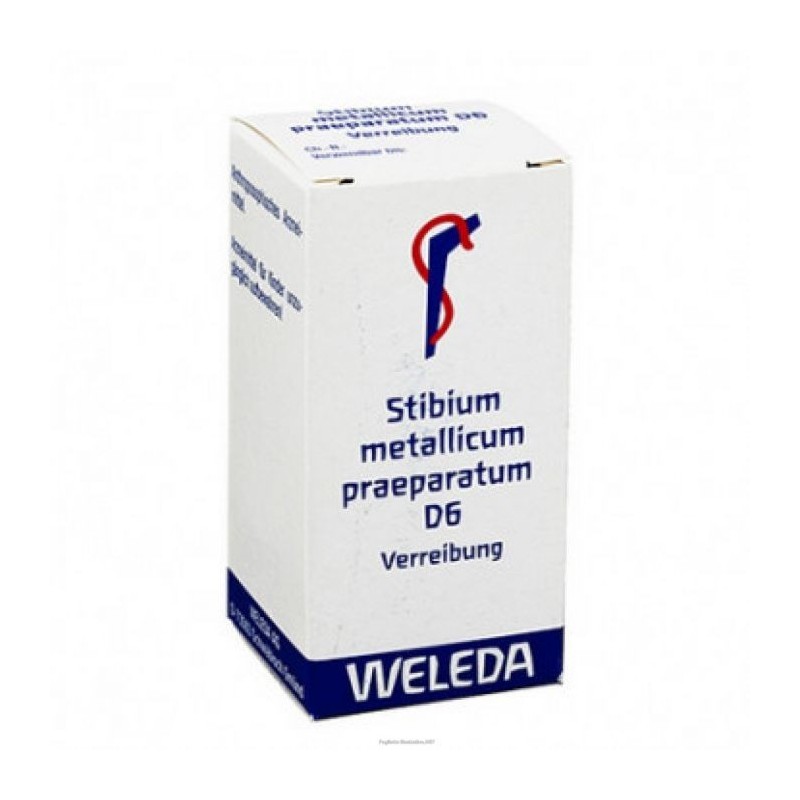 Weleda Italia Stibium Metallicum Praeparatum D6 50 G