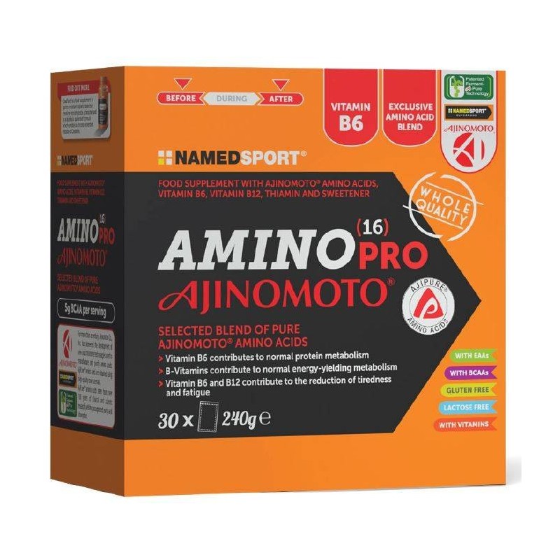 Namedsport Amino 16 Pro Ajinomoto 30 Bustine