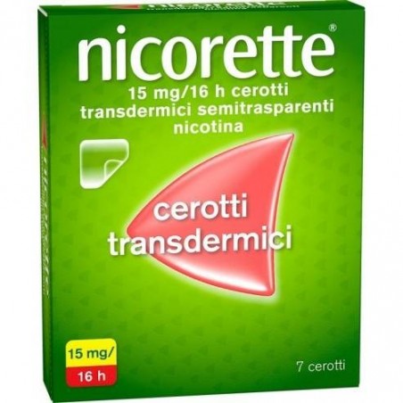 Johnson & Johnson Nicorette 10 Mg/16 H Cerotti Transdermici Semitrasparenti Nicorette 15 Mg/16 H Cerotti Transdermici Semitraspa