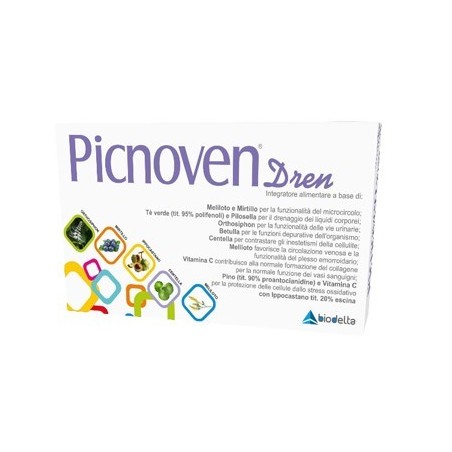 Biodelta Picnoven Dren 100 Compresse 62 G