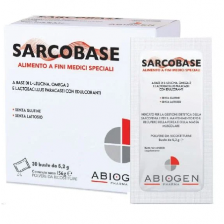 Abiogen Pharma Sarcobase 30 Bustine