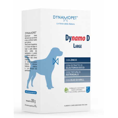 Dynamopet Dynamo D Large 20 Bustine Da 10 G