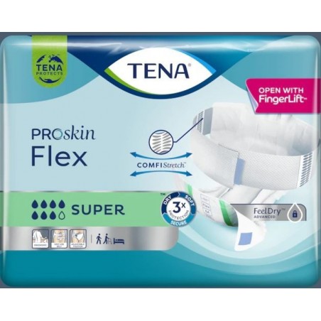 Essity Italy Pannolone Per Incontinenza Tena Flex Super Extralarge 30 Pezzi