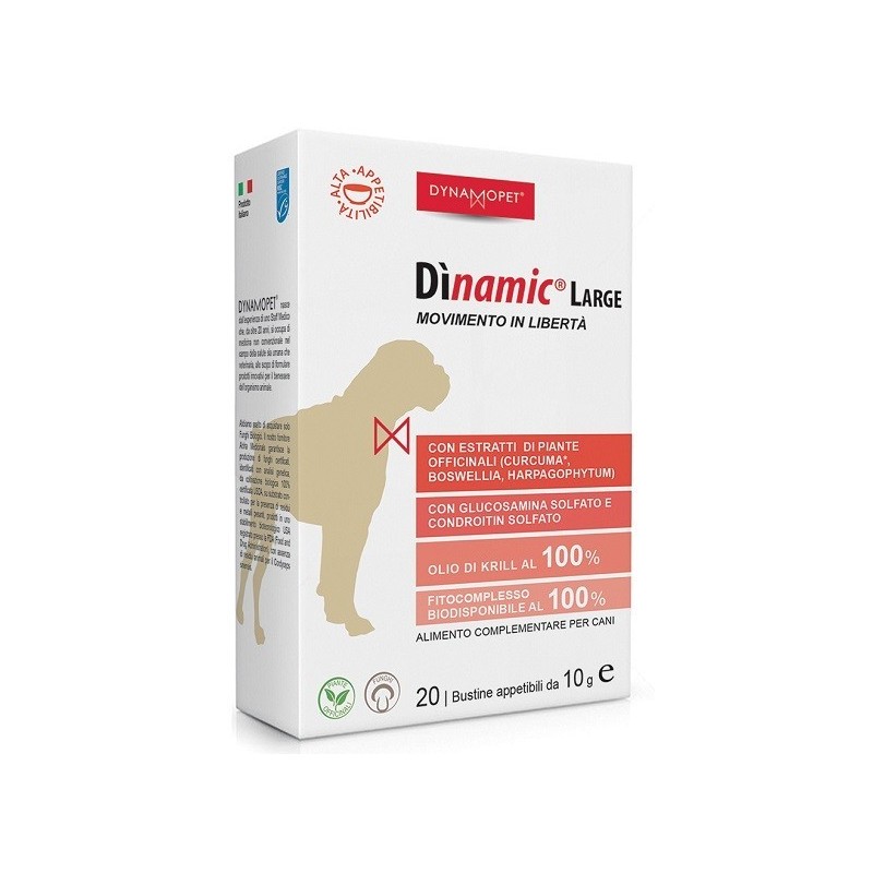 Dynamopet Dinamic Large 20 Bustine 10 G