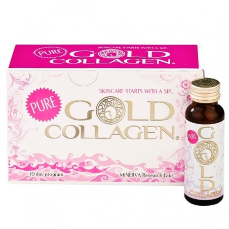 Minerva Research Labs Gold Collagen Pure 10 Flaconi 50 Ml