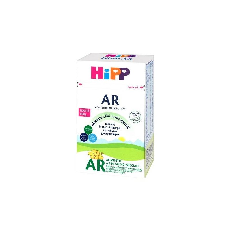 Hipp Italia Hipp Latte Antireflusso Con Metafolina 600 G