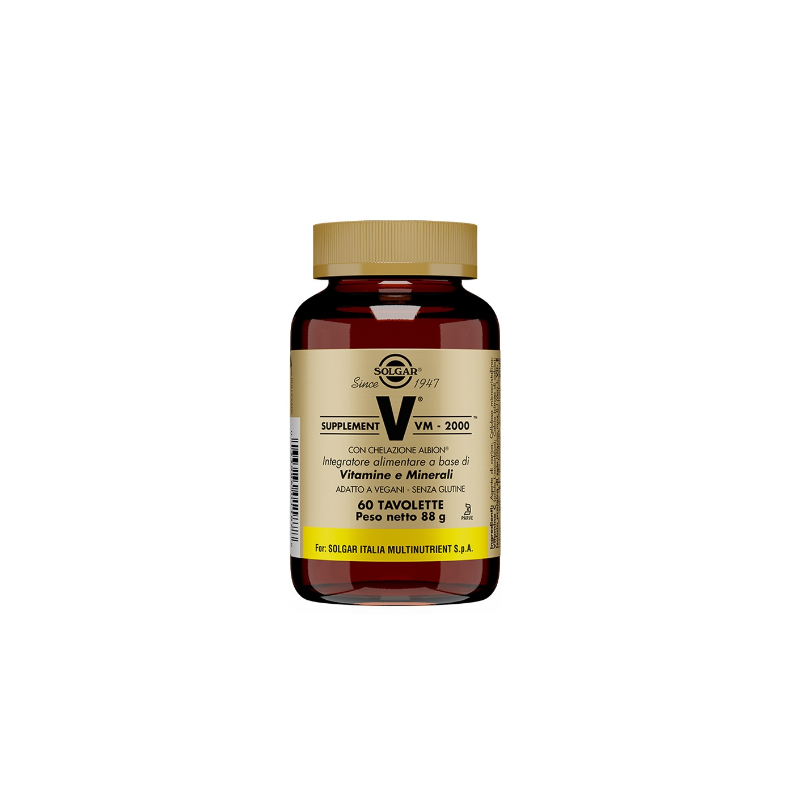 Solgar It. Multinutrient Supplement Vm 2000 60 Tavolette