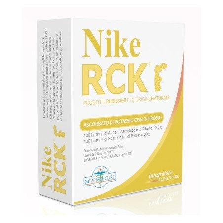 New Mercury Nike Rck Ascorbato Potassio + Ribosio 200 Bustine 45,30 G