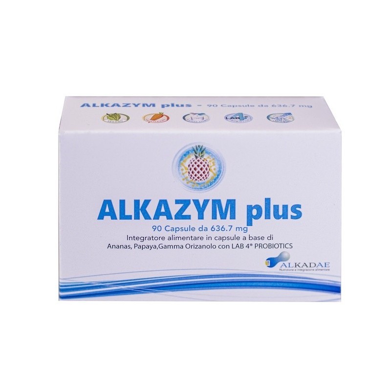 Alkadae Di Rebecchini L. Alkazym Plus 90 Capsule