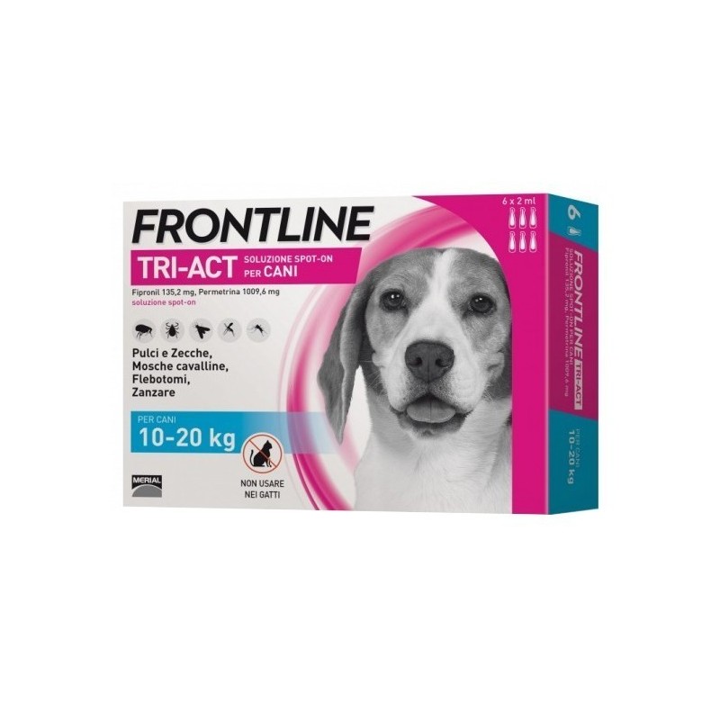 Boehringer Ing. Anim. H. It. Frontline Tri-act Soluzione Spot-on Per Cani Di 10-20 Kg