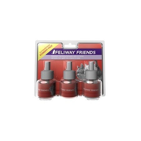 Ceva Salute Animale Feliway Friends 3 Ricariche Da 77 G