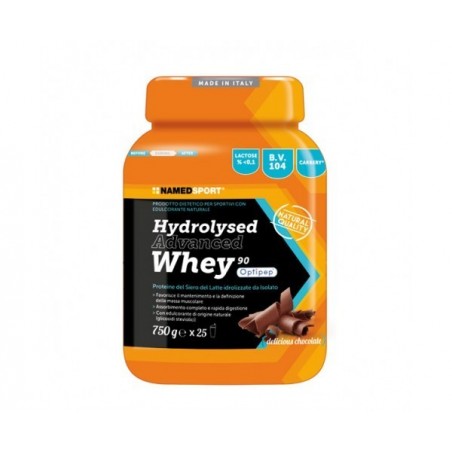 Namedsport Hydrolysed Advanced Whey Delicious Chocolate Barattolo Polvere Orale 750 G