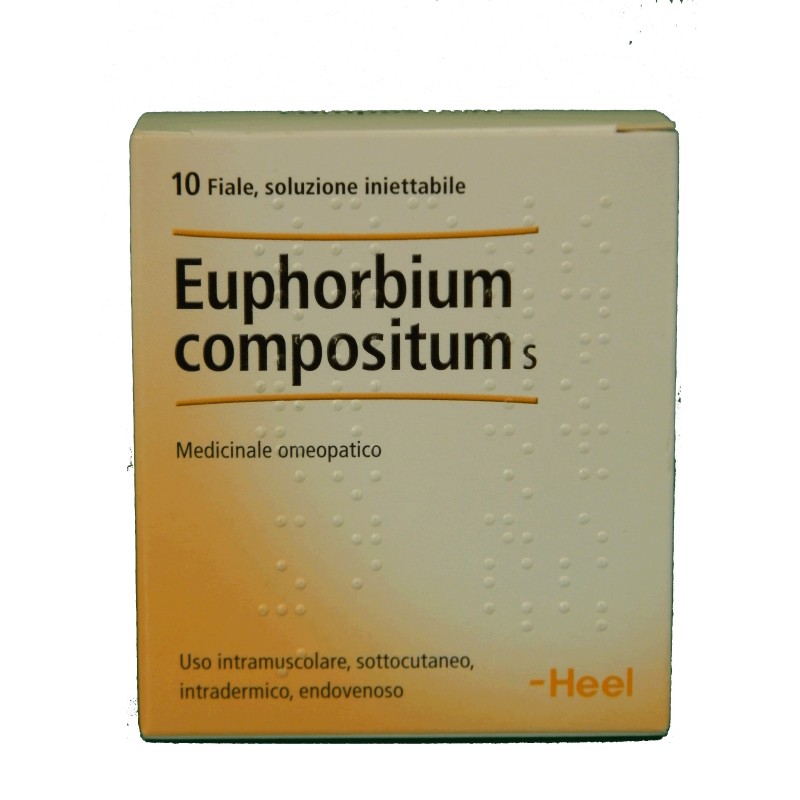 Guna Heel Euphorbium Compositum 10 Fiale Da 2,2 Ml L'una