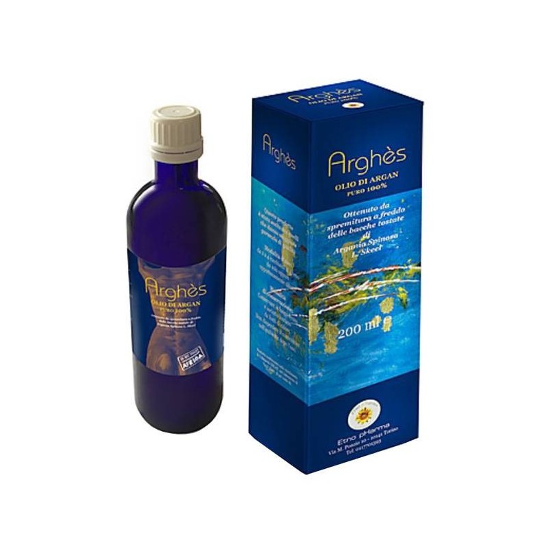 Etnopharma Di Laura Roselli Arghes Olio Argan Gocce 200 Ml