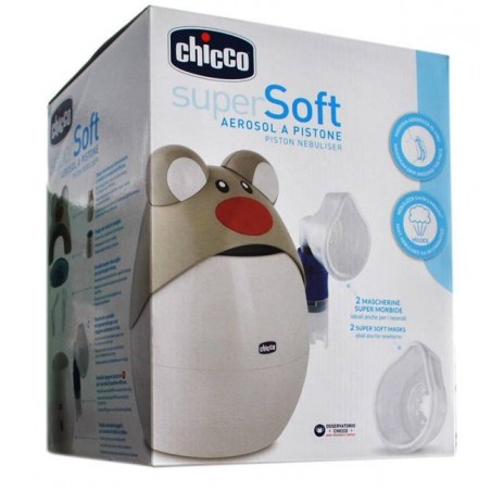 Chicco Dispositivo A Pistone Per Aerosolterapia Super Soft Topo