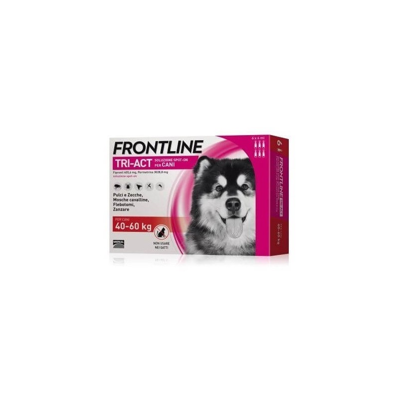 Boehringer Ing. Anim. H. It. Frontline Tri-act Soluzione Spot-on Per Cani Di 40-60 Kg