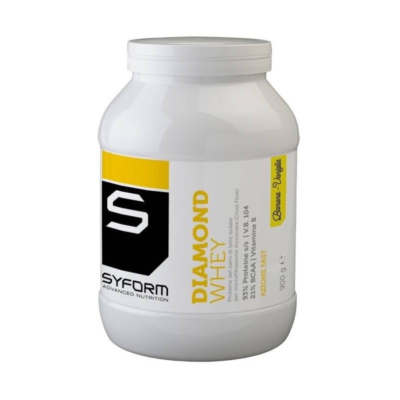 Syform Diamond Whey Banana/vaniglia Polvere 900 G