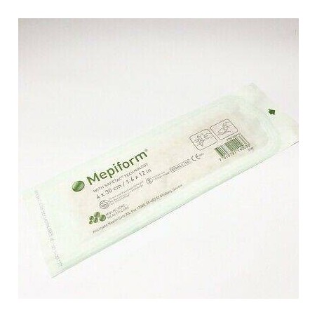 Molnlycke Health Care Medicazione Mepiform Atraumatica Per Cicatrici E Cheloidi Non Sterile 4x30cm 5 Pezzi