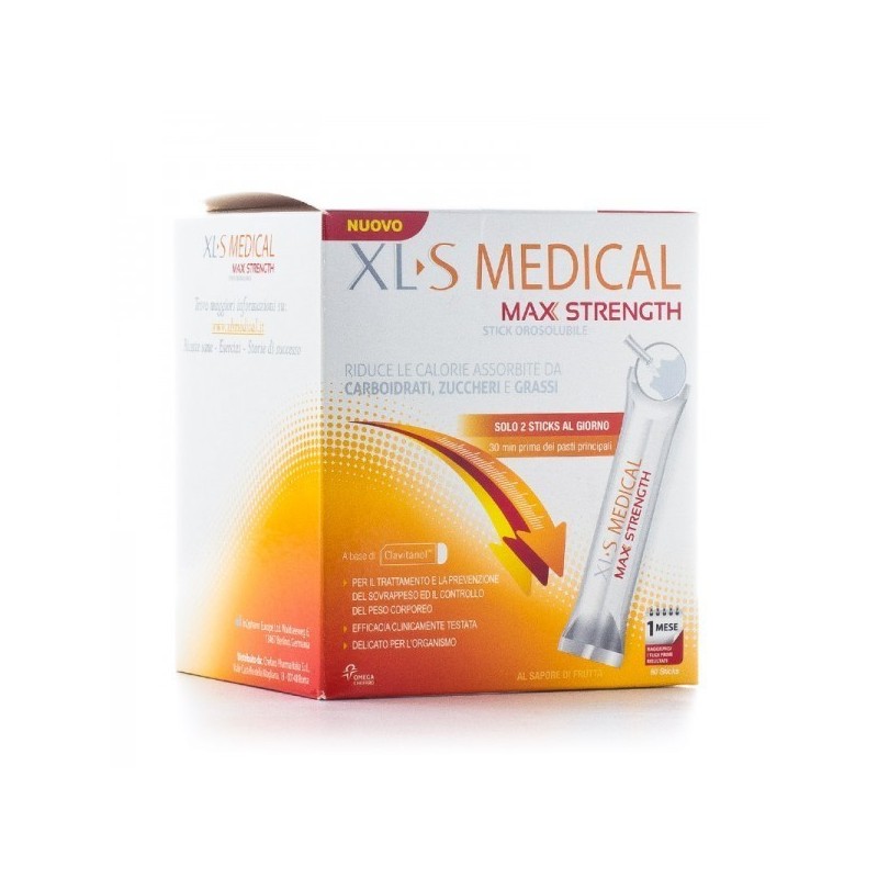 Perrigo Italia Xls Medical Max Strength 60 Stick Orosolubili