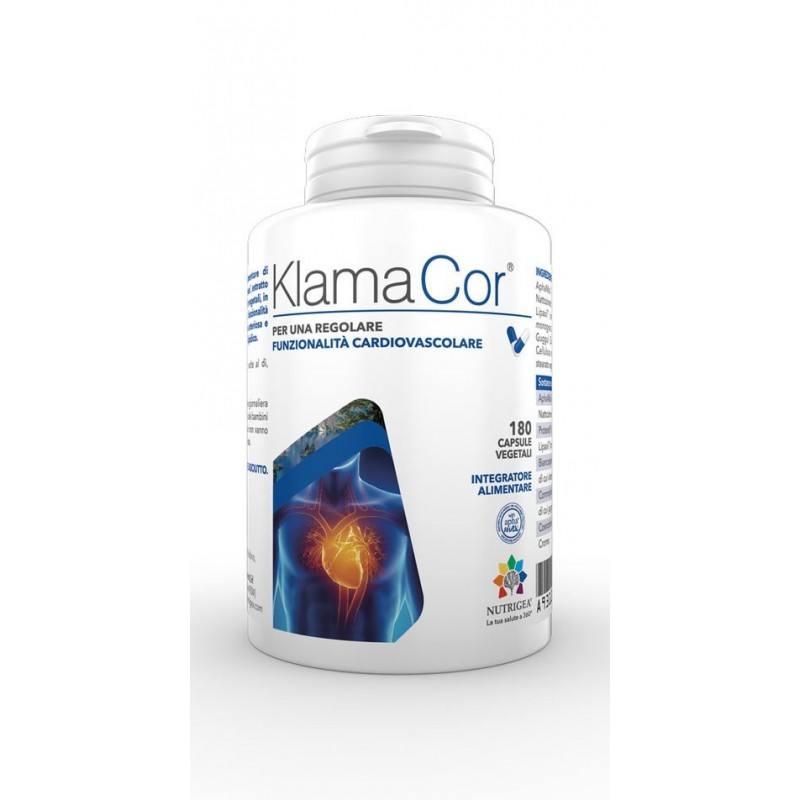 Nutrigea Klamacor 180 Capsule Vegetali