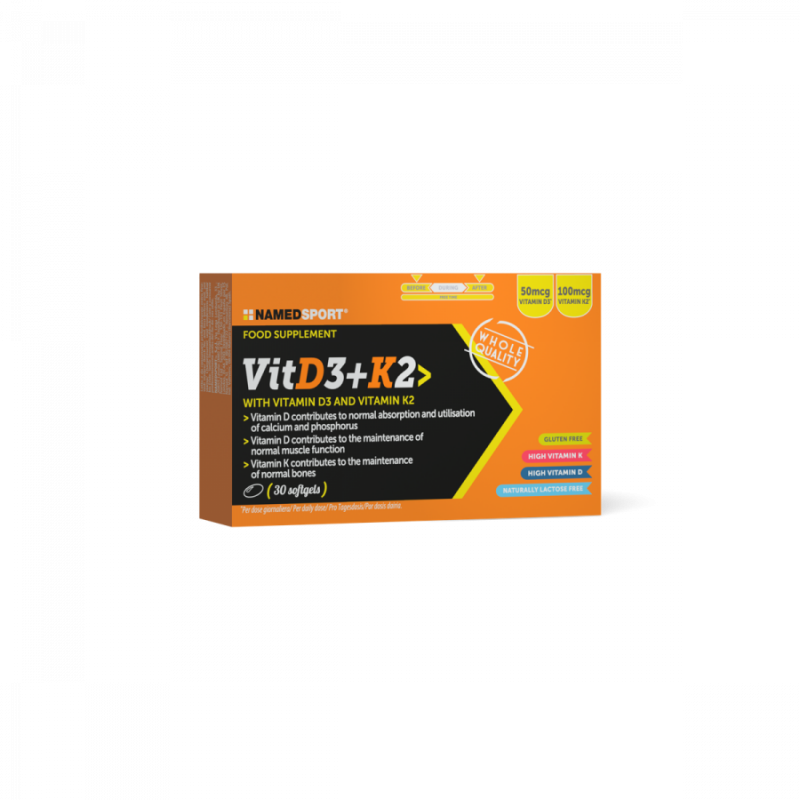 Namedsport Vitd3+k2 30 Softgels