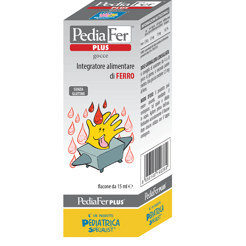 Pediatrica Specialist Pediafer Plus Gocce 15 Ml