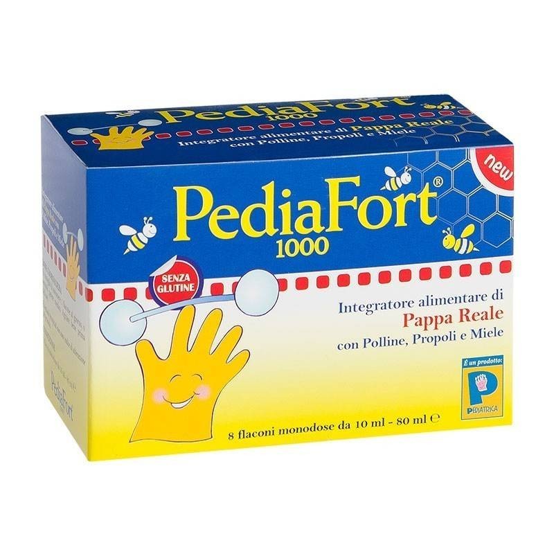 Pediatrica Pediafort 1000 8 Flaconcini 10 Ml