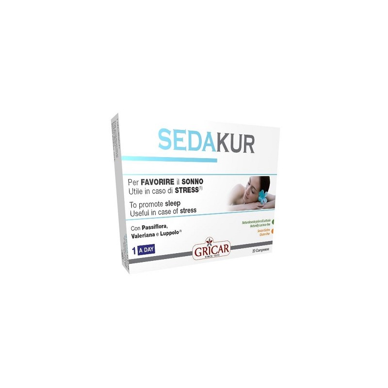 Gricar Chemical Sedakur 20 Compresse Da 500 Mg