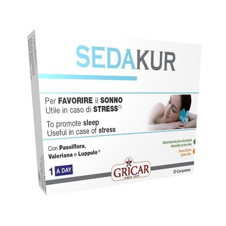 Gricar Chemical Sedakur 20 Compresse Da 500 Mg