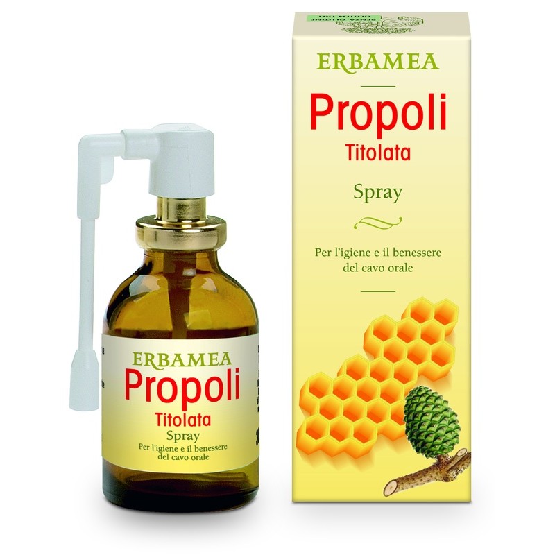 Erbamea Propoli Titolata Spray 30 Ml