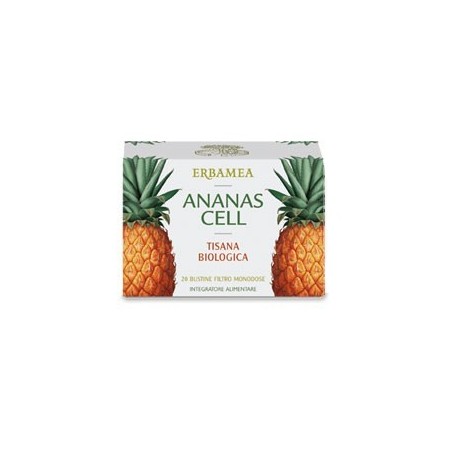 Erbamea Ananas Cell Tisana Biologica 20 Buste