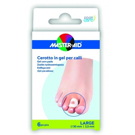 Pietrasanta Pharma Cerotto Protezione Calli Master-aid Footcare In Gel Large 6 Pezzi B11