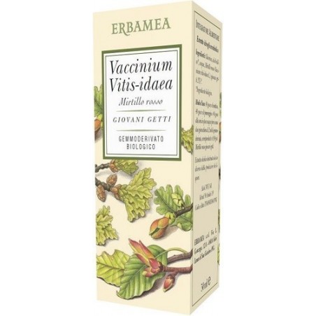 Erbamea Vaccinium Vitis Idaea Mirtillo Rosso Bio 50 Ml