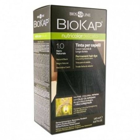 Bios Line Biokap Nutricolor 1,0 Nero Tinta Tubo + Flacone