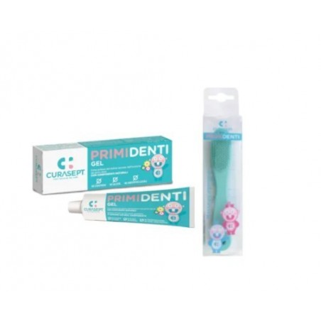 Curasept Gel Primi Denti 20 Ml + Massaggiagengive