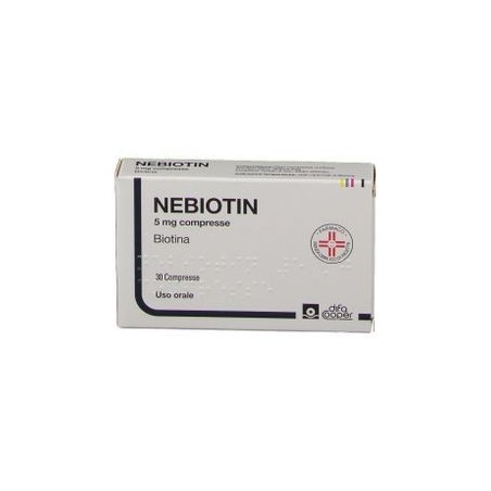 Difa Cooper Nebiotin 5 Mg Compresse Biotina