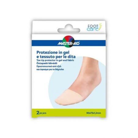 Pietrasanta Pharma Protezione In Gel E Tessuto Master-aid Footcare Punta Dei Piedi 2 Pezzi C16