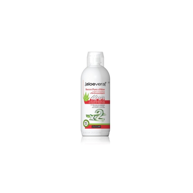 Zuccari Aloevera2 Succo Puro D'aloe A Doppia Concentrazione + Antiossidanti