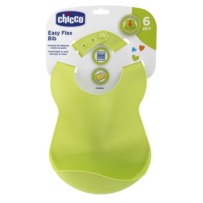 Chicco Bavaglina Rigida 6m+ Verde